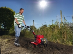 legende 2-Motobineuse FJ 500 DE labourer au soleil